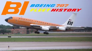 Braniff International Airways Boeing 707 Fleet History (1960-1974)