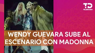 Madonna invita al escenario a Wendy Guevara durante concierto en México