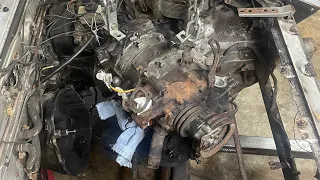 1985 Mazda Rx7 GS 12A Engine Removal