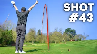 Rick Shiels tries to make a HOLE IN ONE with 500 balls