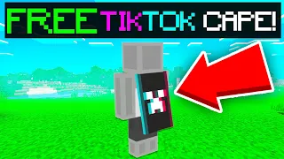 How To Get The Tiktok Cape in Minecaft! (FREE BEDROCK/JAVA CAPE)