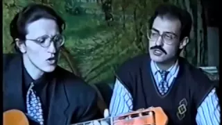 ЧЕХОВ 1998 03 программа в колонии в Скурыгино песни под гитару Миша и Баграт