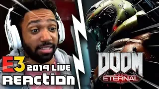 Doom Eternal LIVE REACTION [E3 2019] | runJDrun