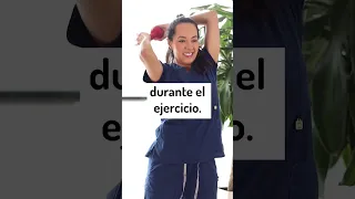 Cómo debes RESPIRAR en los ejercicios de FUERZA #shorts Mariana Quevedo Ejercicios para #Mayores