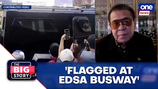 Chavit Singson to reward MMDA enforces who flagged convoy after passing through EDSA busway