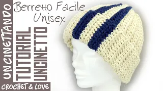 Crochet Wool Hat - Tutorial for Beginners (subtitles in English and Spanish)