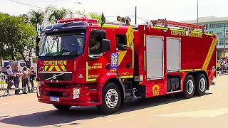 Desfile de Viaturas da Polícia, Bombeiros, GM e Infraero no 7 de Setembro