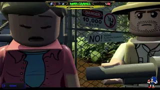 Lego Jurassic World Gameplay Walkthrough - Restoring Power [4KHD]