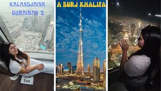 DUBAI KALANDOK 3. BURJ KHALIFA, A VILÁG LEGMAGASABB ÉPÜLETE. NAPPAL MENTÜNK FEL, ÉJJEL JÖTTÜNK LE!