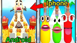 Unique Mobile Gameplay Comparison Which Android,iOS Games Is Better: Sandwich Runner OR Juice Run?..