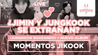 JIKOOK - ¿JIMIN Y JUNGKOOK SE EXTRAÑAN? JUNGKOOK BOXEA + JIMIN Y SU ALBUM (Cecilia Kookmin)