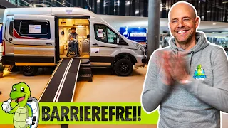 Camping für ALLE | 3 Rollstuhl-gerechte Wohnwagen & Vans | barrierefrei