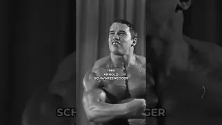 1969 And 1975 Posing #arnoldschwarzenegger #bodybuilding #posing