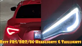 Best FRS/BRZ/86 Headlights & Taillights | Vland