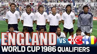 ENGLAND 🏴󠁧󠁢󠁥󠁮󠁧󠁿  World Cup 1986 Qualification All Matches Highlights | Road to Mexico