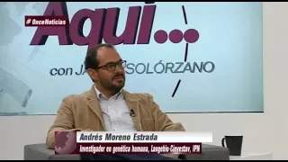 Aquí con Javier Solórzano - Andrés Moreno Estrada (14/09/2017)