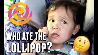 WHO ATE THE LOLLIPOP? - August 20, 2017 -  ItsJudysLife Vlogs