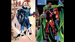 Blue Marvel vs Icon battle