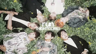 run - bts (sped up/nightcore)