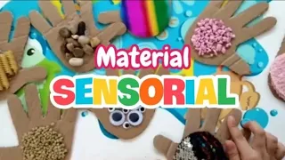 Actividades sensoriales / Manitas y piecitos 🖐🏻👣 / Material didáctico.