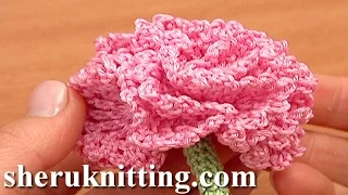 Crochet Carnation Flower Pattern- Can't Get Enough Of Them