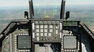 DCS F-16C Viper. Согласование линии визирования подвесного контейнера и ракет Маверик