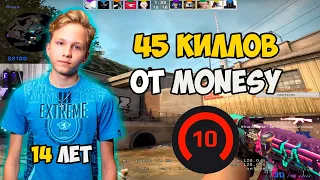 МОЛОДОЙ ТАЛАНТ УНИЧТОЖАЕТ FACEIT!//45 КИЛЛОВ ОТ MONESY НА 10 LVL//M0NESY ТАЩИТ НА СТРИМЕ!