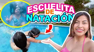 💦☀️ ESCUELITA DE NATACIÓN en UN BALNEARIO 🐬 | CONNY MERLIN