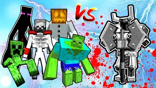 Ferrous Wroughtnaut Vs. Mutant Monsters in Minecraft Twilight Forest Mod