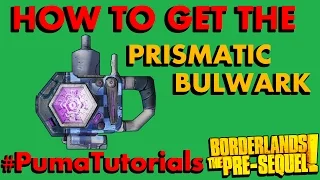 Borderlands: The Pre-Sequel! Legendary Weapons Guide - Bulwark Shield #PumaTutorials