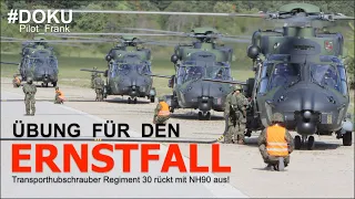 Transporthubschrauber Regiment 30 übt für den Ernstfall | NH90 DOKU