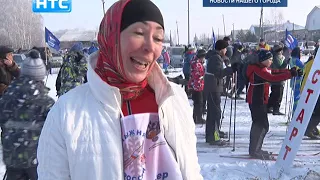 Лыжная гонка "Лыжня России 2018" прошла в Ирбите на базе "Снежинка"