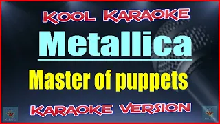 Metallica - Master of puppets (Karaoke Version) VT