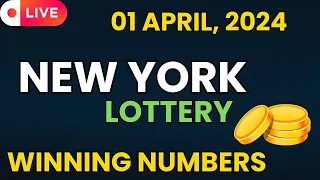 New York Midday Lottery Results For - 01 Apr, 2024 - Numbers - Win 4 - Take 5 - NY Lotto - Powerball