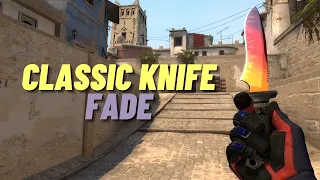 ★ Classic Knife Fade | CSGO Skin Showcase