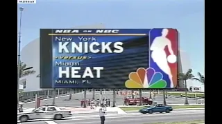 NBA On NBC - Knicks @ Heat 2000 Playoffs Deciding Game 7!