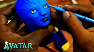 Neytiri avatar @AvatarOfficial sculpture [timelapse] the way of water #avatar #avatar2 #sclupture