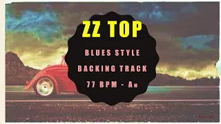 ZZ Top  SlOW BLUES Fool for your stockings  Backing track 77 Bpm  key Am