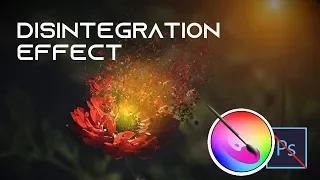 How to create Disintegration Effect in Krita: Simple without Photoshop