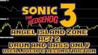 Sonic 3 (GEN/MD) - Angel Island Zone (Act 2)(Drum and Bass Only) - Oscilloscope Deconstruction