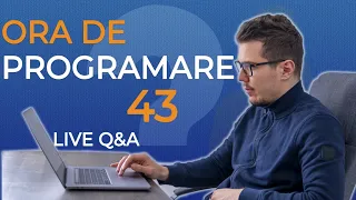 🔴 Sesiune live de mentorat în programare