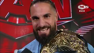 Seth Rollins le deja un mensaje a Shinsuke Nakamura - WWE RAW 21 de Agosto 2023 Español Latino