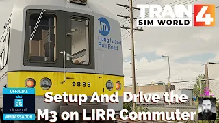 TSW Setting Up And Driving the M3 on LIRR Commuter
