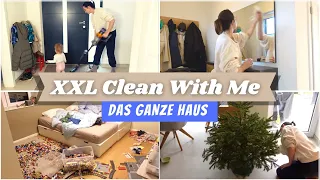 Putz mit mir das ganze Haus | clean with me | putzmotivation