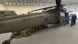 UH-60M, US Army on display, DEFEA 2023