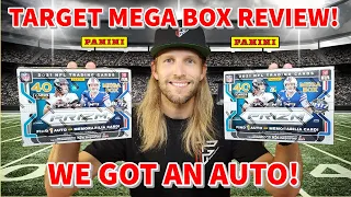 💥 TARGET EXCLUSIVE 💥 2021 Panini Prizm Football Mega Box Retail Review (x2) | We Got An Autograph!