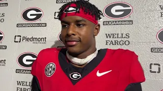 Dominic Lovett shares on Georgia debut, tonight's offensive performance | Georgia Bulldogs football