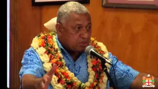 Fijian Prime Minister officiates as Chief Guest at the Fiji Navy 40th Anniversary Celebrations