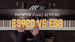 🎹Kawai ES920 vs Kawai ES8 Digital Piano Comparison - Massively Improved Sound﻿🎹