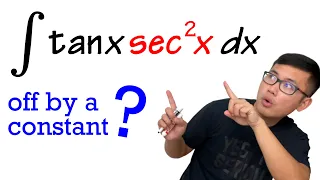 my favorite calculus 2 trigonometry integral (two results off by a constant)